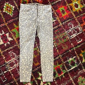7 For All Mankind Leopard Jeans